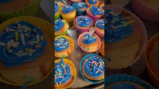 Easy Homemade Cupcakes  Full Vlog In My Channel youtubeshorts [upl. by Harsho]