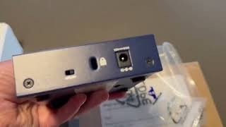 NETGEAR 5 Port Gigabit Ethernet Unmanaged Switch Review EASY WAY to ADD another port [upl. by Nelad]