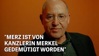 Gregor Gysi über Neuwahlen Merz und Wagenknecht  INTERVIEW [upl. by Rimma]