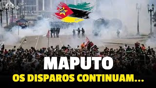 MAPUTO Polícia abre f0go c0ntra os mnifestantes [upl. by Erida]