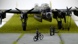 Diorama Build  Revell Avro Lancaster BMkIII 172 Scale [upl. by Hermosa]