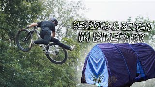 2 Tage Session amp Zelten im Bikepark Boppard  Dirtjump MTB [upl. by Jolyn]