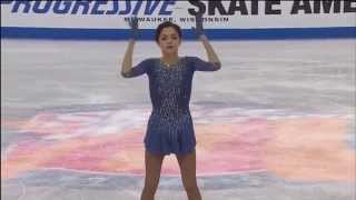 2015 Skate America  Evgenia Medvedeva FS NBC [upl. by Yasnyl]