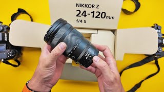 Unboxing Nikon Z 24120mm f4 S [upl. by Yard603]