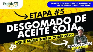 ► Proceso Extrusado y Prensado de Expeller y Aceite Soja 🌿⚡ 【 DESGOMADO del Aceite de SOJA 】 ✅ [upl. by Blondelle968]