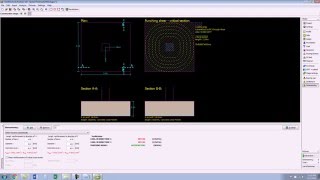 Spread footing calculations using Geo5 19 [upl. by Agan110]