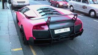 Matte Pink Lamborghini LP6704 SV قطر [upl. by Oicanata979]