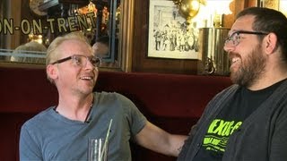 Pegg amp Frost  Down The Pub With Nick Grimshaw  Part 1 [upl. by Mala528]