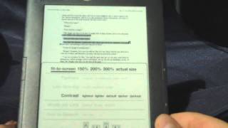 Kindle 3 PDF Review [upl. by Januisz]