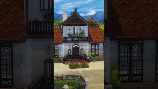 thesims4 Life and Death home  Sims 4 no CC speedbuild 🍂 [upl. by Madelina]