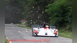 Bergrennen Homburg 2024New Track RecordPatrik ZajelsnikNova Proto Turbo [upl. by Annayhs]