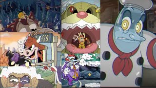 EL PASTELERO REVELA SU TRAICIÓN todos los JEFES del DLC cuphead cupheadthedeliciouslastcourse [upl. by Aiceled]