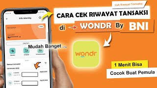 ✅ Cara Melihat Riwayat Transaksi di Wondr By BNI [upl. by Lanza]