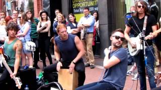 KEYWEST  Electric Love  Live on Grafton Street Dublin Ireland 140813 [upl. by Zimmer]