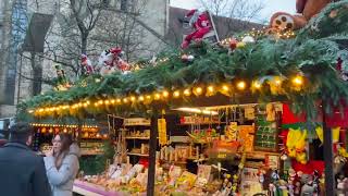 Esslingen Christmas Market part 1Weihnachtsmarkt Esslingen [upl. by Rachel899]