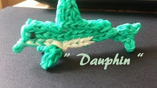 Dauphin Rainbow Loom® Tutoriel Français Niveau Avancé [upl. by Forrest]