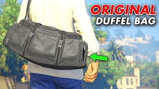 Easiest Way To Get The Original Duffel Bag On ANY OUTFIT In GTA 5 Online Solo Duffel Bag Glitch [upl. by Acinelav971]