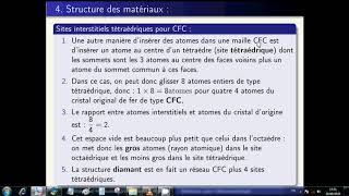 412 Introduction à la science des matériaux 4 Structure des matériaux 44 [upl. by Patrick620]