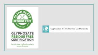 Glyphosate Residue Free Certification  America [upl. by Genny]