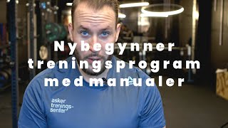 Nybegynner  treningsprogram med manualer [upl. by Deeyn]