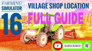 farming simulator 16 shop parking lot [upl. by Dearman]