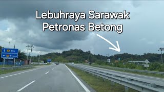 Sarawak highway Betong BATANG LAYAR TO SARATOK🌼 [upl. by Idok]