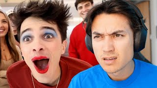 Reacting to Brent Rivera Copying Me [upl. by Airetnahs]