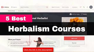 5 Best Herbalism Courses Udemy [upl. by Eelyma]