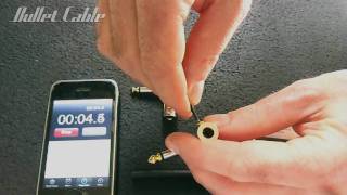 How To Make a SLUG DIY cable Pedal Board Kit In 48 Seconds Bullet Cable [upl. by Naneik690]