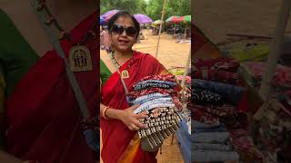 শান্তিনিকেতনSonajhuri Haat Kurti viral trending youtubeshorts fashion [upl. by Desimone839]