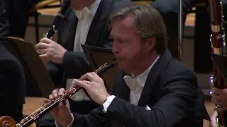 Brahms Violin Concerto oboe solo Albrecht Mayer [upl. by Ahsatal]