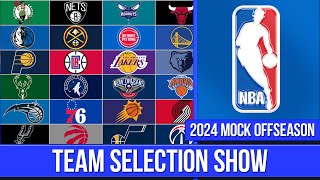 2024 Mock OffSeason Team Selection Show [upl. by Allekim]