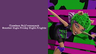 Clawdeen Wolf scenepack Monster High Friday Night Frights 1080p [upl. by Gnidleif]