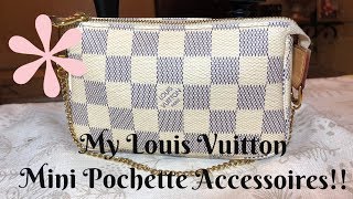 Louis Vuitton Damier Azur and the wear and tear [upl. by Nitsirc407]