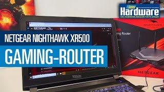 Netgear Pro Gaming Router Nighthawk XR500 Hands On [upl. by Frodi]