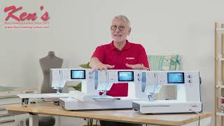 Major Features of the Bernette B70 B77 and B79 Sewing Machines by Bernina Educator [upl. by Katharine]