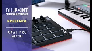 Akai Pro MPD 218 Demo [upl. by Airpac]