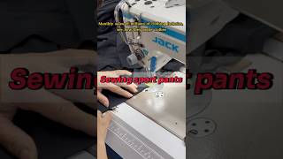 He is sewing clothes clothingfactory apparelfactory clothingmanufacturer sewing [upl. by Butcher362]