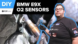 BMW N52 Engine Oxygen Sensor Replacement DIY 20062011 BMW E90 E91 E92 E87 E60 [upl. by Ettesoj]