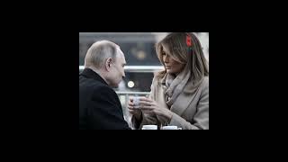 Putin sings for Melania Trump  Right here waiting [upl. by Roxine]