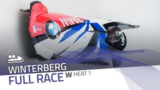 Winterberg  BMW IBSF World Cup 20182019  Womens Bobsleigh Heat 1  IBSF Official [upl. by Menard332]