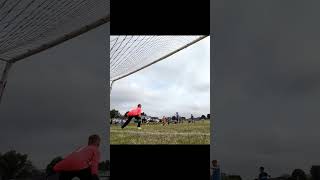 Goalkeeper saves great shot to the right football gkandtheirbestsaves goalkeepersaves [upl. by Piers365]