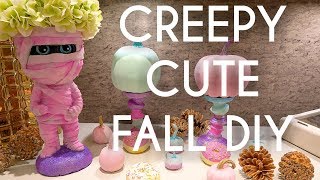 Creepy Cute Pastel Decor  Fall amp Halloween DIY ideas [upl. by Byrdie310]