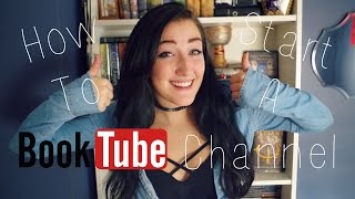 HOW TO START A BOOKTUBE CHANNEL  BOOKTUBING 101 [upl. by Bil36]