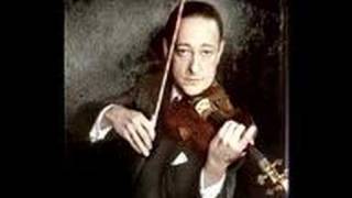 Jascha Heifetz plays Bach Partita 3 part 1 [upl. by Ethelinda]