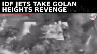 IDF Jets Respond to Iran Embassy Attack with Strikes on Syrian Military Targets in Golan Heights [upl. by Buehrer777]