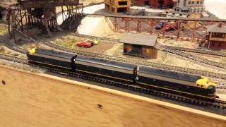 Kato NScale quotNon DCC Readyquot F7 ABA Unit with DCC [upl. by Hatch]