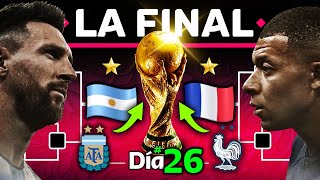 Así será la FINAL  EXPLICACIÓN y FUTURO CAMPEÓN  Argentina vs Francia  mundial2022 [upl. by Rawley]