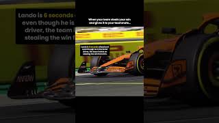 When Mclaren gifted Lando Norris win to Oscar Piastri in F1 [upl. by Nahoj]