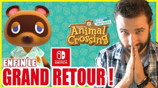 ANIMAL CROSSING le GRAND RETOUR 🏝️ NINTENDO SWITCH [upl. by Borman123]